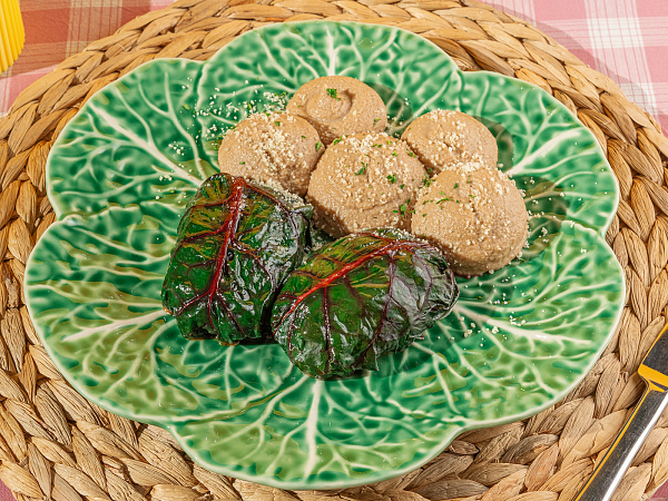 А-ля голубец с карамельной капустой